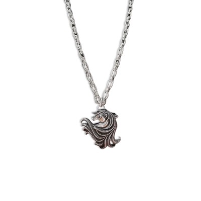 HERMES HORSE HEAD NECKLACE